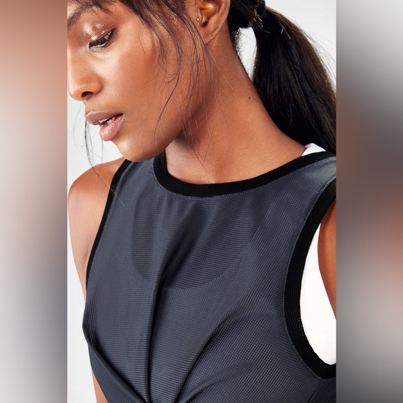 FABLETICS Marissa Tie Up Mesh Tank - Picture 3 of 8